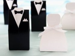 Wedding Favours - Bride And Groom Favour Boxrs
