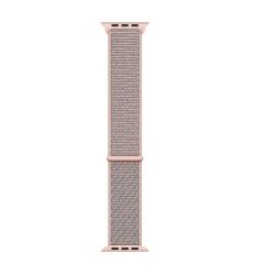 NYLON Kotec Sport Loop 38 40MM Band Strap For Apple Watch - Pink Sand