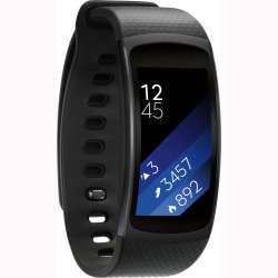 Samsung Gear Fit2 Activity Tracker in Dark Grey Black