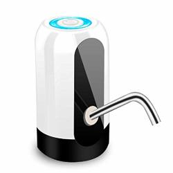 Hotueen Portable Water Bottle Pump Charging Automatic Drinking Water Pump Hot & Cold Water Dispensers