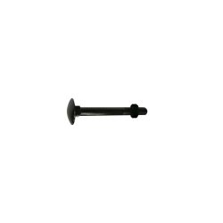 Carraige Bolts And Nuts Black 8.0X50MM 2PC Standers