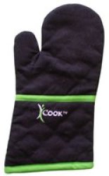 Oven Glove mitt Lime And Black