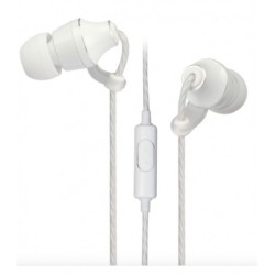 Astrum Earphone with Metal Wire & Mic in White