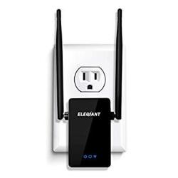 Wifi Range Extender Elegiant 750MBPS Wireless Wifi Repeater Signal Amplifier Booster Supports Router Mode repeater Access Point With High Gain Dual