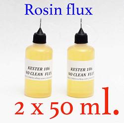 Kester 186 Rosin Soldering Flux 2oz Bottle RMA No Clean Lead Free