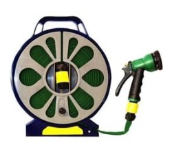 15M Flat Garden Hose Pipe With Reel AD-217