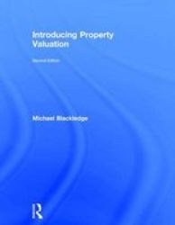 Introducing Property Valuation Hardcover 2ND New Edition
