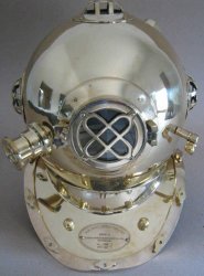 Nautical Divers Helmet. Solid Brass. Please Scroll Down NB5