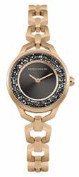Karen Millen Women's Quartz Watch With Stainless-steel Strap Rose Gold 9 Model: KM171RGM