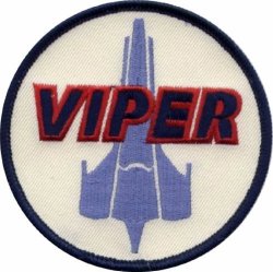 Battlestar Galactica Colonial Viper Pilot Uniform Patch