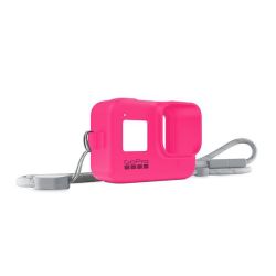 GoPro Sleeve & Lanyard Pink Hero 8
