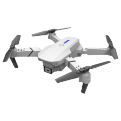 E88 - 360 Degree Flip Foldable Rc Quadcopter Drone With Camera - Grey