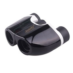 Aoneky 10 X 22 Kids Compact Binoculars For Bird Watching Black
