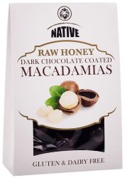 NATIVE Raw Honey Chocolate-coated Whole Macadamias