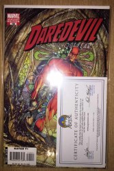 Daredevil 100 Signed Michael Turner With Coa