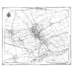 Driffield 1850 Heritage Cartography Victorian Town Map Sheet Map Folded