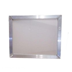250 Mesh 400X500MM Aluminium Screen Frame Inner Size With 250 Mesh By 1.4MM Thickness Square Tubes