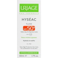 Uriage Hyseac Fluide Spf 50+ 50ML