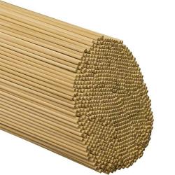 50 PCS Dowel Rods Wood Sticks Wooden Dowel Rods - 1/2 x 48 Inch