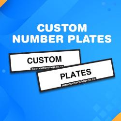 Custom Number Plates Name Plates
