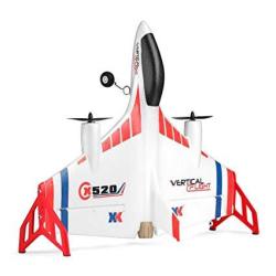 Hisoul Xk X520 Glider 2.4G 6CH Switchable 3D 6G Mode Vertical Takeoff Land Delta Wing Rc Airplane For Stabilized Flight Easy For Beginner - Shipped