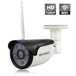 Full SV3C HD 1080P Wifi Wireless Security Camera Outdoor Aluminum Metal Housing Motion Detection Alarm recording Support Max 64GB Sd Card Home Security Surveillance Ip