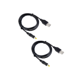 Set Of 2 USB 2.0 A Male To 5.5 X 2.5MM Dc Cable- SE098