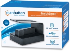 Manhattan Quickdock Superspeed Usb 3.0-transfer Rates: Up To 5 Gbps-single Insertion