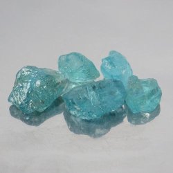 20.25 Ct. Unheated Natural Rough Neon Blue Apatite Paraiba Color Gemstone