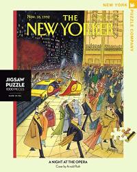 New York Puzzle Company - New Yorker A Night At The Opera - 1000 Piece Jigsaw Puzzle