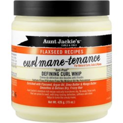 Aunty Jackie Flaxseed Curl Mane Tenance Defing Curl Whip 430ML