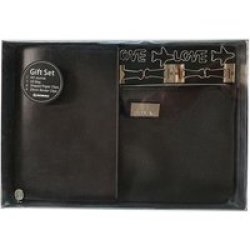 A5 Soft Journal & Bag Gift Set Black