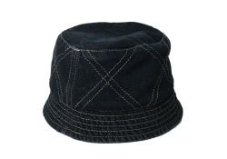 Soviet Themba Denim Bucket Hat - Black