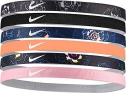 Nike Women's Printed Assorted Headbands 6 Pack