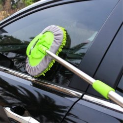 Car Adjustable Telescopic Wash Soft Cleaning Brushes E Mop Vehicle Cleaning Window Tool