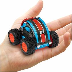 Power Your Fun Stunt Roller MINI Remote Control Car For Kids - Fast MINI Stunt Rc Car Rc Toy Car 360 Flips Tricks And