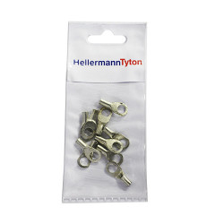 Hellermanntyton Cable Lugs Htb46 - 4mm X 6mm - 10 Pack