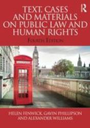 Text Cases And Materials On Public Law And Human Rights