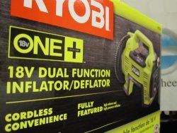 Ryobi P731 One 18V Dual Function Power Inflator deflator Cordless