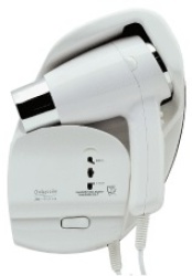 Wall Mounted Hairdryer With Shaver Socket
