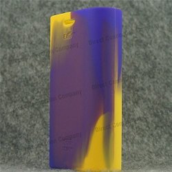 Silicone Case For Eleaf Istick TC100W Sleeve Istick 100W Tc Skin Temperature Control Cover Wrap Yellow purple