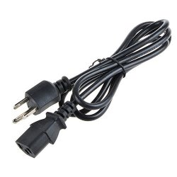 Pk Power Ac Power Cord Cable Plug For Samsung Syncmaster T220HD T220 22 Widescreen Lcd Monitor Hdtv Tv