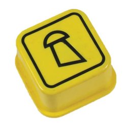 Button 'alarm' Yellow