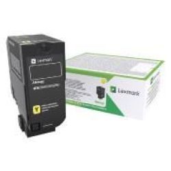 Lexmark CS720 CS725 CX725 Yellow Toner Cartridge 3000 Page Yield