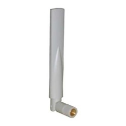 Dell Aruba 2.4-2.5ghz 4dbi 4.9-5.875ghz 6dbi High-gain Dual-band Omni-directional Detachable Antenna Rp-sma Connector Direct Mount White Indoor Use Only