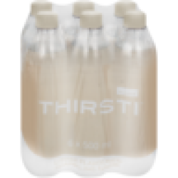 Thirsti Litchi Flavoured Sparkling Drinks 6 X 500ML