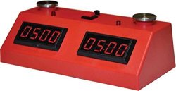 Us Chess Federation Zmfii Digital Chess Clock - Red red