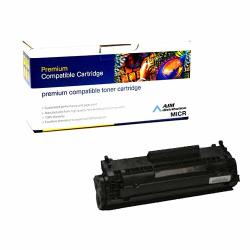 Aim Compatible Micr Replacement For Micr Print Solutions MCR12AM Micr Toner Cartridge 2000 Page Yield - Compatible To Hp Q2612A - Generic