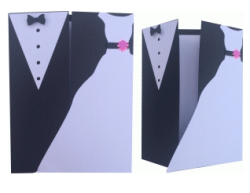Bride And Groom Card