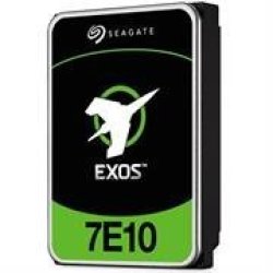 Seagate Exos 7E10 10TB Hard Drive - Internal - Sata SATA 600 - Storage System Video Surveillance System Device Supported - 7200RPM 3 Year Warranty product